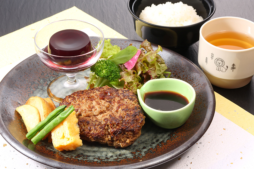 お子様 常陸牛ハンバーグ御膳