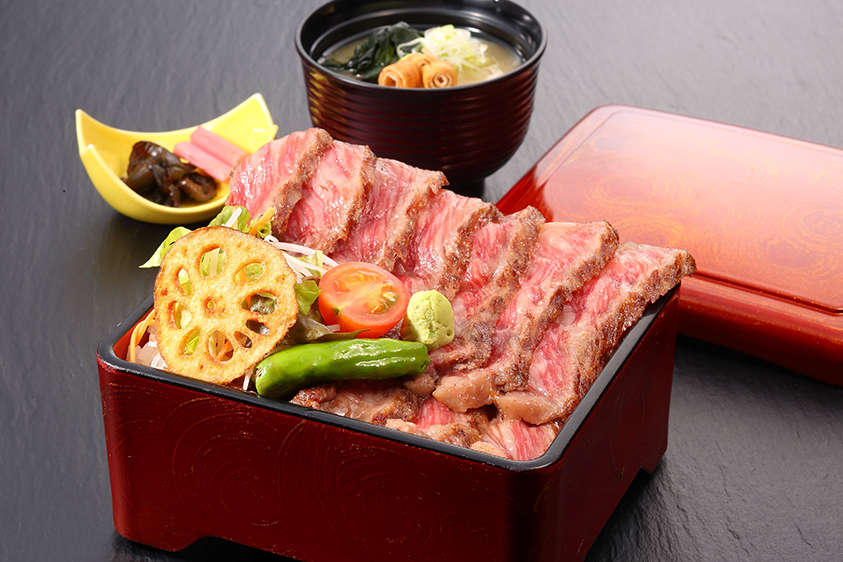 常陸牛ステーキ重